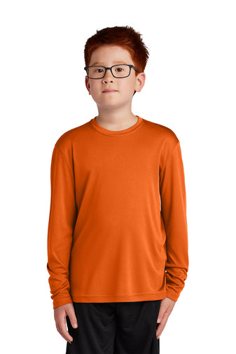 Sport-Tek® Youth Long Sleeve PosiCharge® Competitor™ Tee - YST350LS