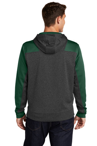 Sport-Tek® Men's Tech Fleece Colorblock 1/4-Zip Hoodie - ST249