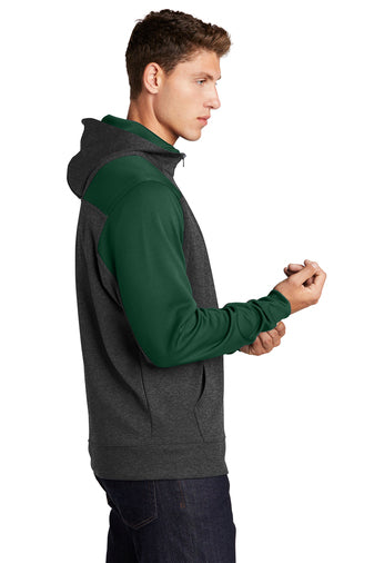 Sport-Tek® Men's Tech Fleece Colorblock 1/4-Zip Hoodie - ST249