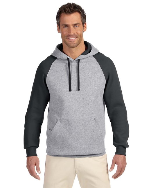 Jerzees Unisex NuBlend® Colorblock Raglan Hoodie - 96CR