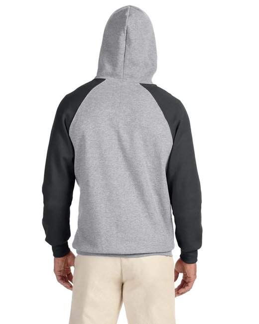 Jerzees Unisex NuBlend® Colorblock Raglan Hoodie - 96CR