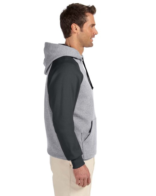 Jerzees Unisex NuBlend® Colorblock Raglan Hoodie - 96CR