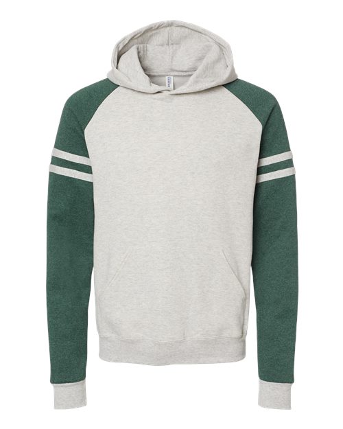 Jerzees Unisex NuBlend Varsity Color-Block Hoodie - 97CR