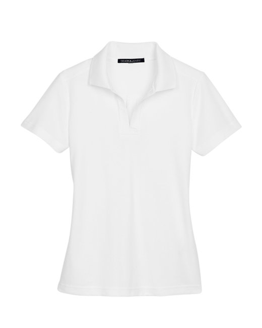 Devon & Jones CrownLux Performance® Ladies' Plaited Polo - DG20W