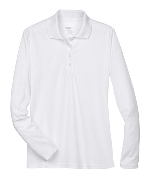 CORE365 Ladies' Pinnacle Performance Long-Sleeve Piqué Polo - 78192