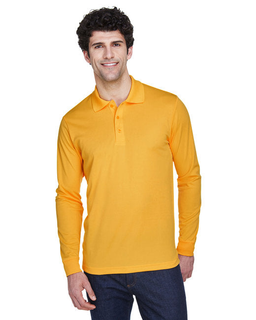 CORE365 Men's Pinnacle Performance Long-Sleeve Piqué Polo - 88192