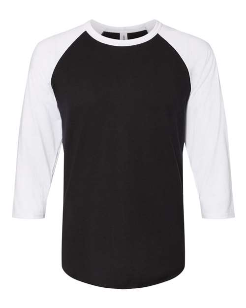 Jerzees Unisex Three-Quarter Sleeve Raglan T-Shirt - 560RR