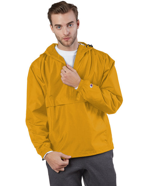 Champion Unisex Packable Anorak Quarter-Zip Jacket - CO200