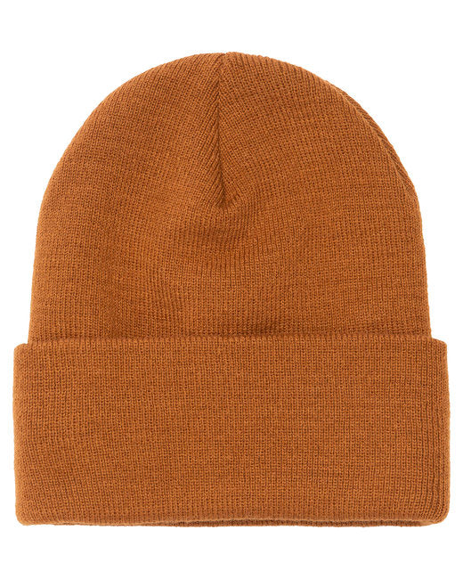 YP Classics Unisex Cuffed Knit Beanie - 1507