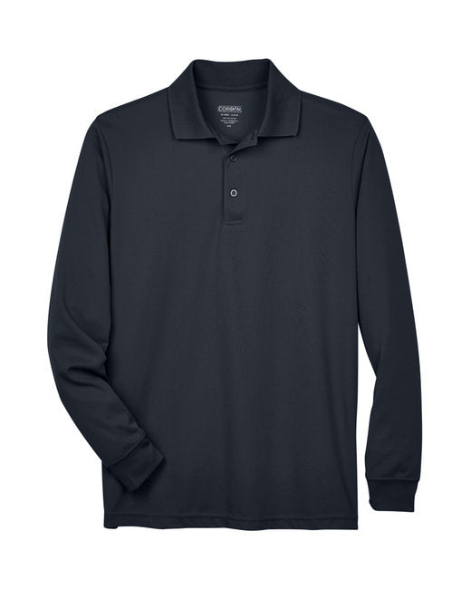 CORE365 Men's Pinnacle Performance Long-Sleeve Piqué Polo - 88192