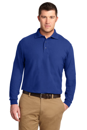 Port Authority® Men's Silk Touch™ Long Sleeve Polo - K500LS