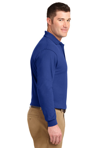 Port Authority® Men's Silk Touch™ Long Sleeve Polo - K500LS