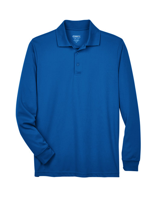 CORE365 Men's Pinnacle Performance Long-Sleeve Piqué Polo - 88192