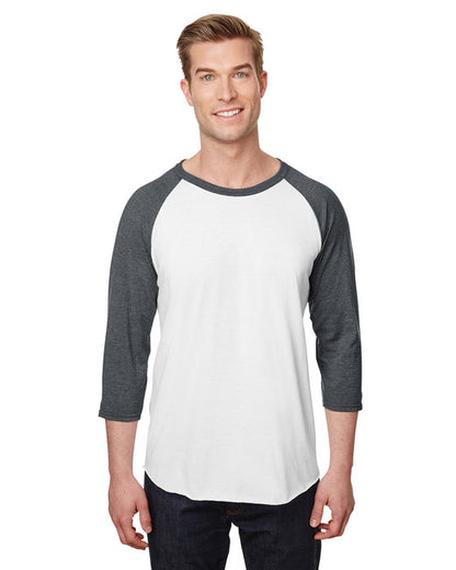 Jerzees Unisex Three-Quarter Sleeve Raglan T-Shirt - 560RR