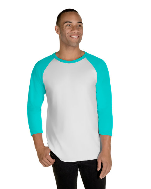 Jerzees Unisex Three-Quarter Sleeve Raglan T-Shirt - 560RR