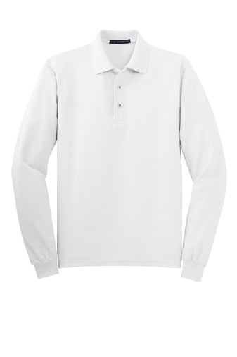 Port Authority® Men's Silk Touch™ Long Sleeve Polo - K500LS