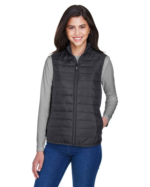 CORE365 Ladies' Prevail Packable Puffer Vest - CE702W